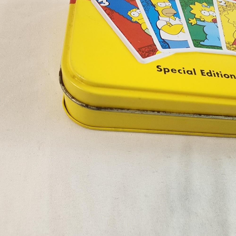 Vintage The Simpsons 2001 UNO Card Game Special Edition in Deluxe Collector Tin - Picture 2 of 8